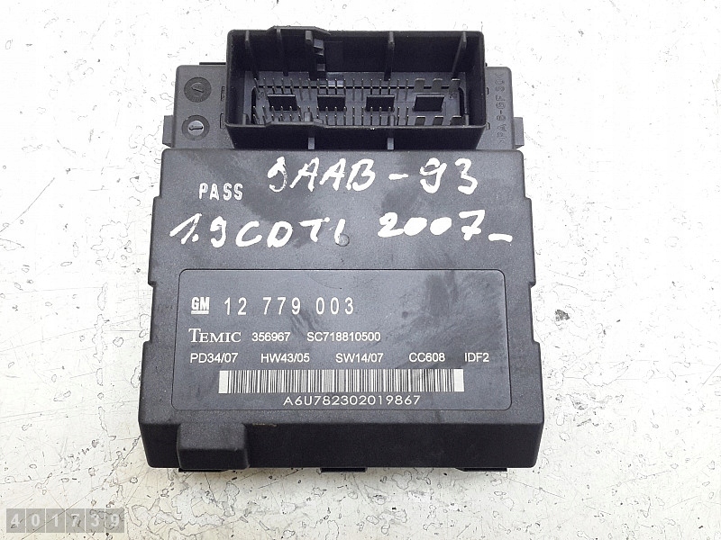Купить 2007 saab 9-3 ecu 1900tdci 12779003