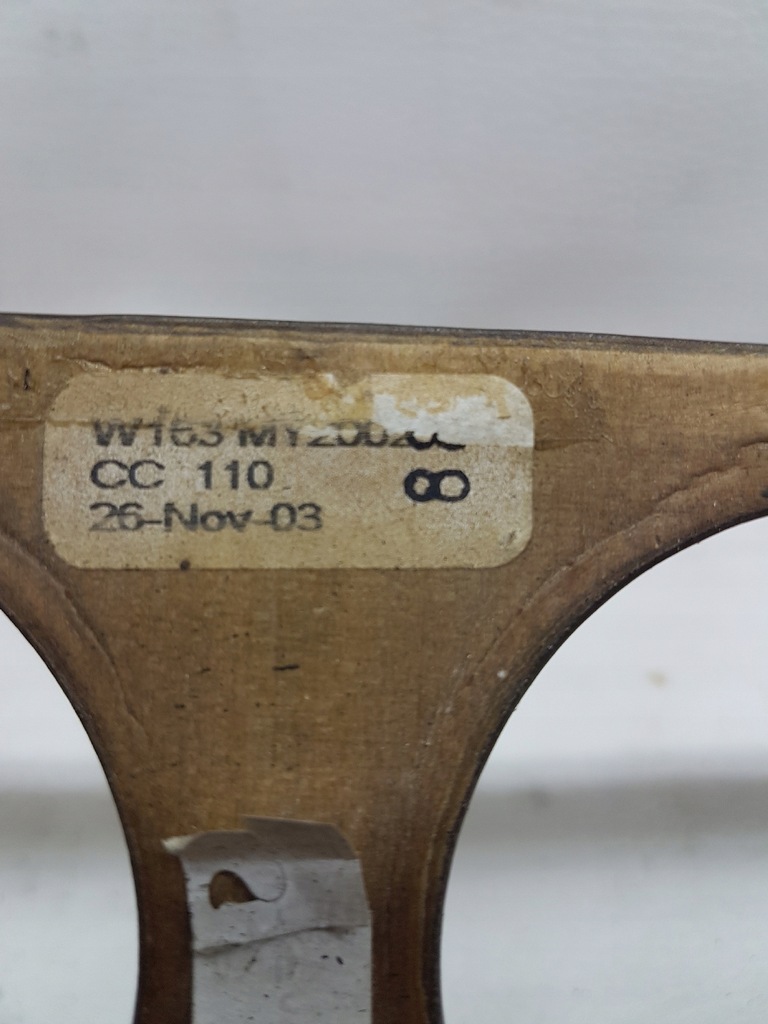 фото №7, Mercedes ml w163 панель средний рамка dekor drewno