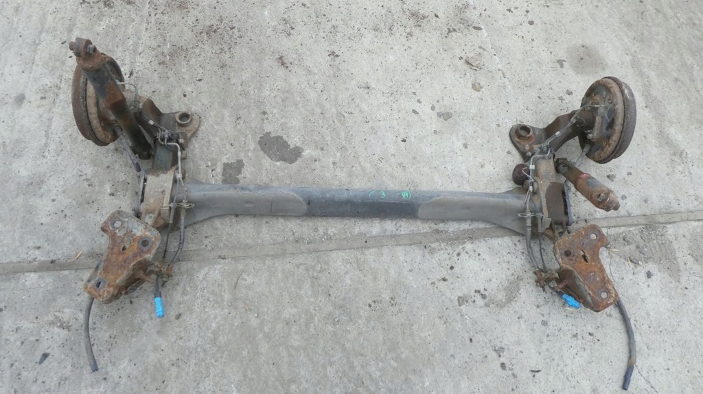 фото №1, Балка подвеска подрамник задняя oś задняя citroen c3 i