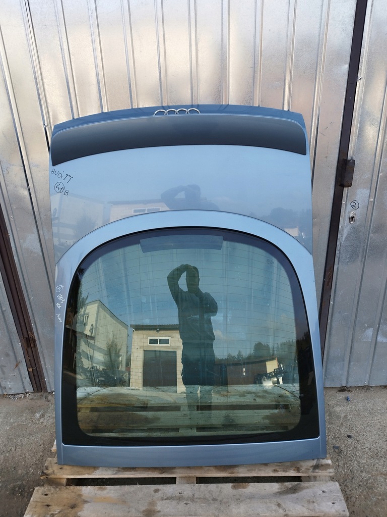 фото №1, Крышка багажника стекло спойлер задняя audi tt 8n coupe 1998-2006