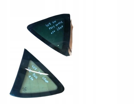 фото №1, Скло задня задня крила ліва права peugeot 407 sw