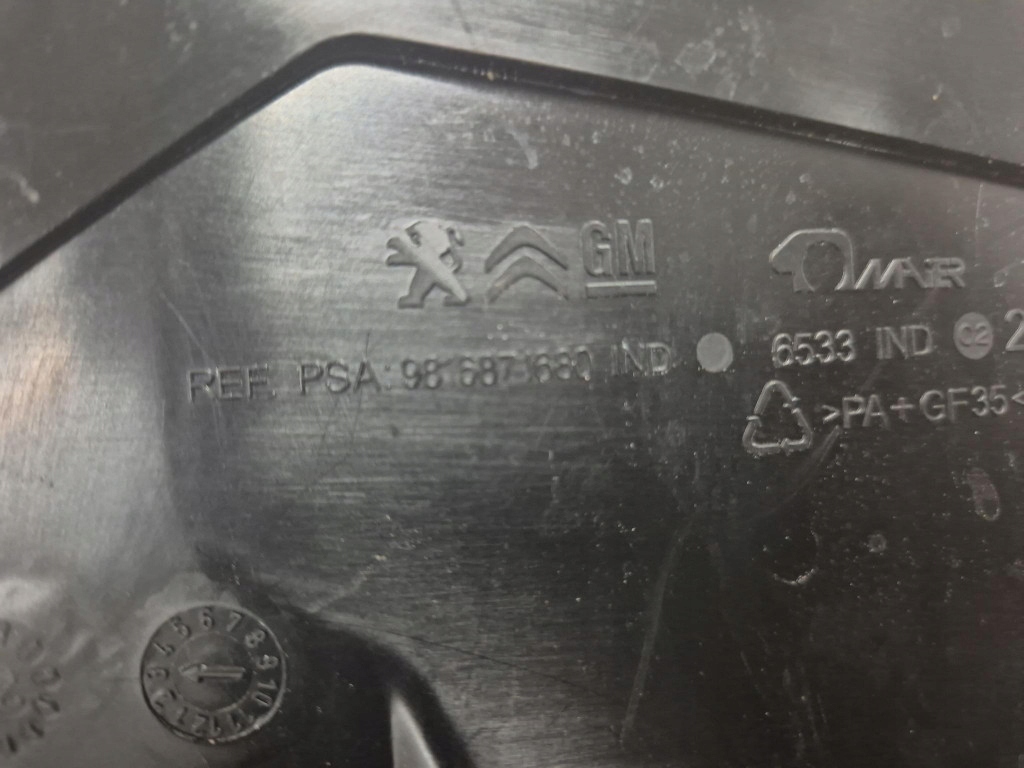 фото №6, Toyota proace i 16- впуск воздуховод воздуха 9816871680