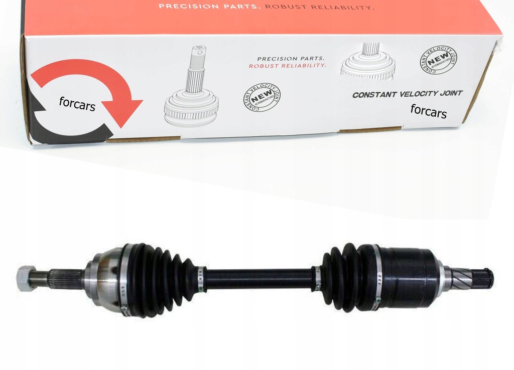 фото №1, Приводной вал левая nissan x-trail ii t31 2.5 4x4 renault koleos i 2.5 4x4 механическая коробка передач