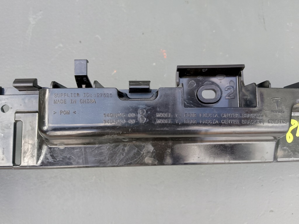 Tesla model y 2023 напрямна кронштейн бампера задній задній 1494045-00-e = Ціна