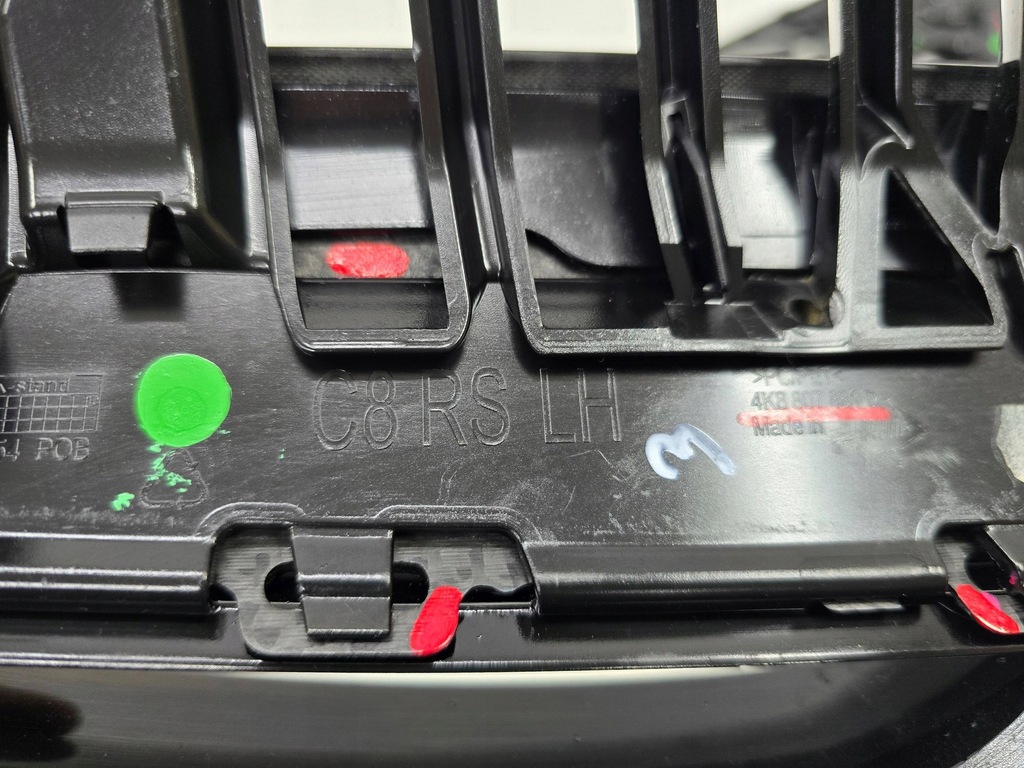 фото №12, Решётка решётка радиатора бампера карбон audi rs6 c8 rs7 c8 4k 4k8 18- l+p