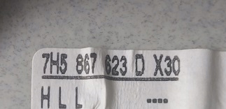 фото №2, Vw t5 рамка молдинг защита дверь сдвижные левая