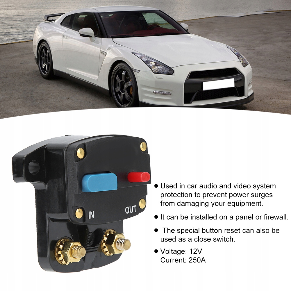 фото №8, Предохранитель автоматический автомобильный dc12v 150a