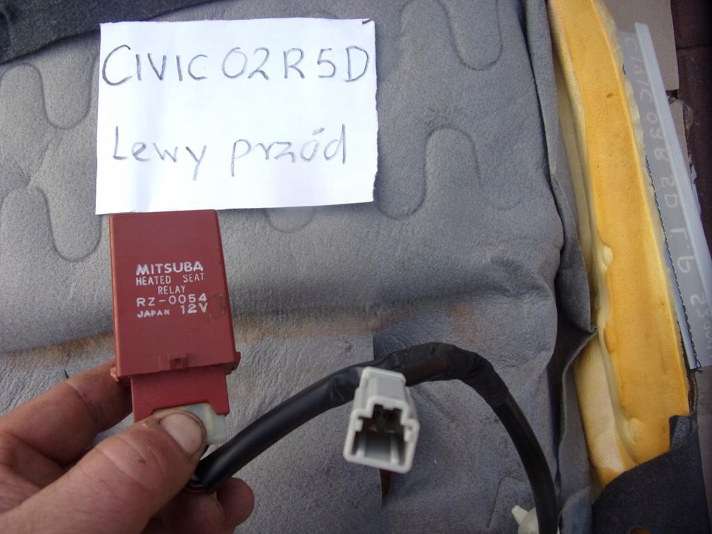 фото №7, Обивка сиденье сиденье l honda civic vii 5d