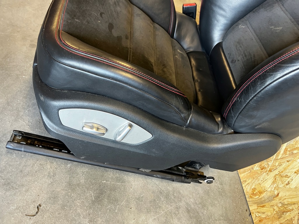 фото №12, Сидіння лівий перед подушка безпеки шкіра alcantara porsche cayenne ii 7p5 gts