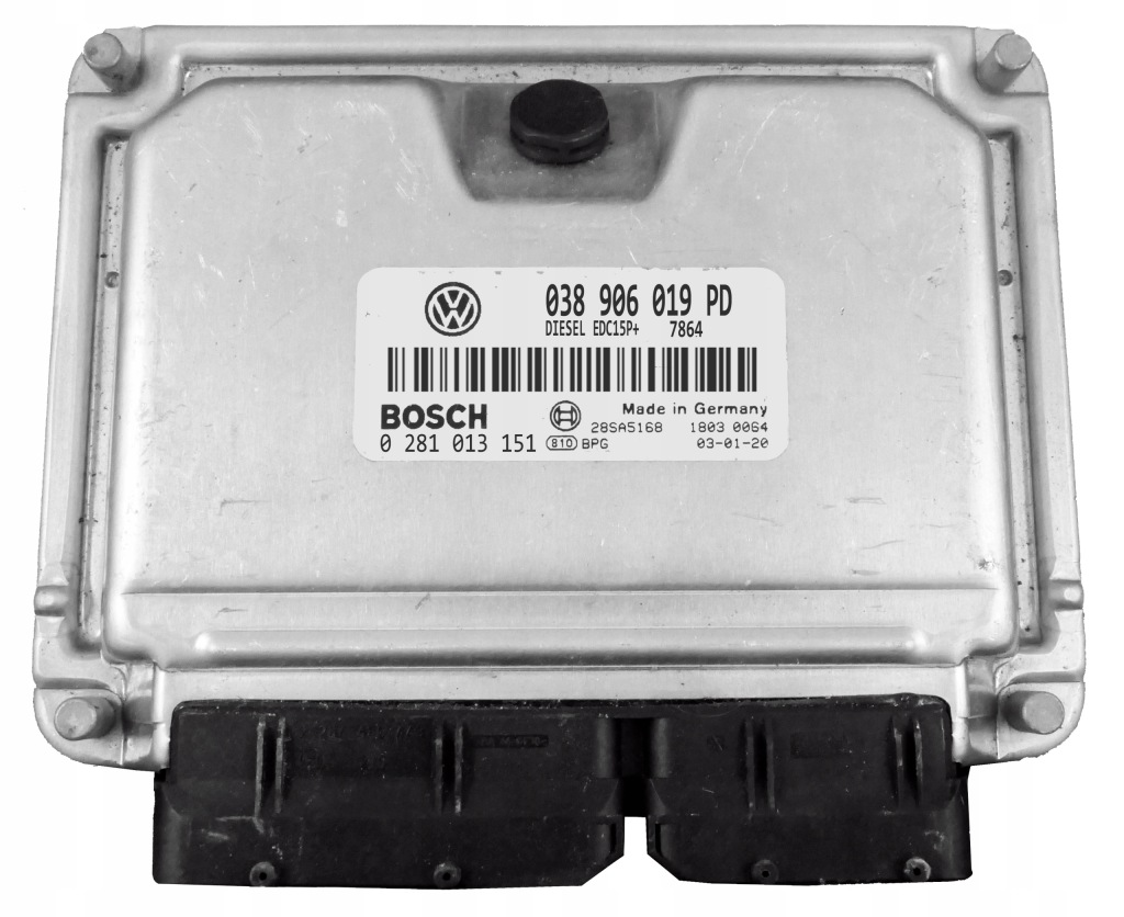 фото №1, Блок керування vw bora 1.9tdi 0281013151 038906019pd