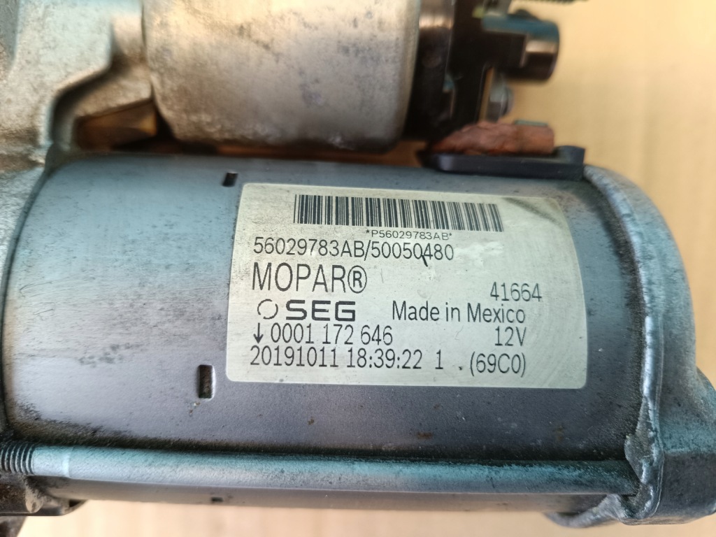 Jeep compass 2 2 2.4 pb 182km 4x4 2020 r стартер p56029783ab Доставка