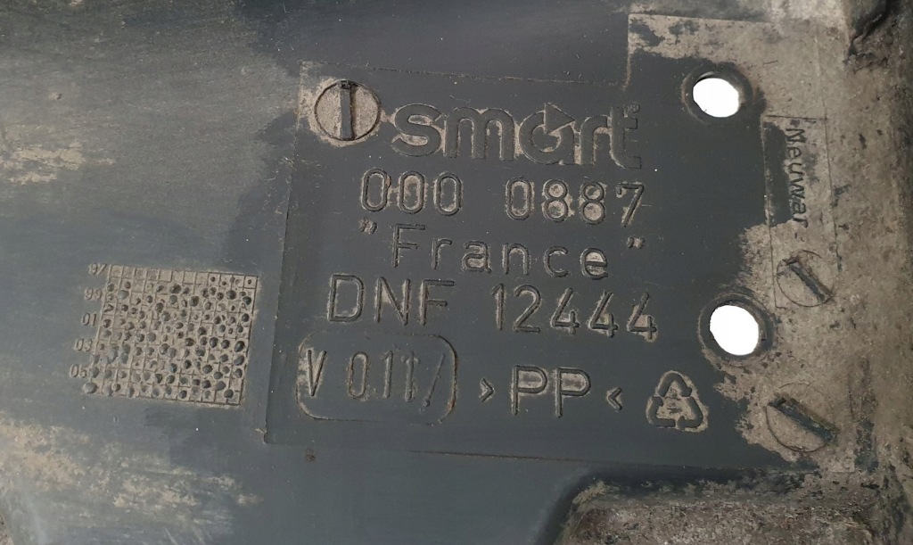 фото №3, Молдинг накладка поріг права smart fortwo 450