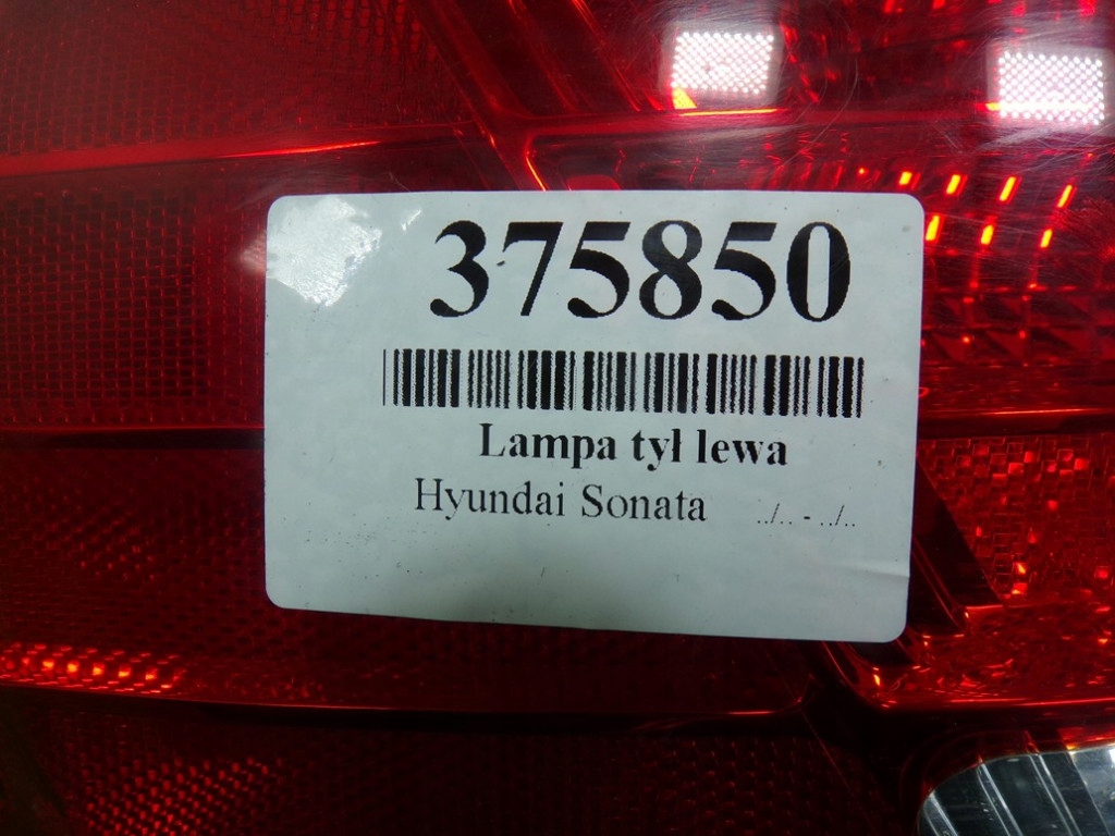 фото №8, Hyundai sonata v лампа задняя задняя левая