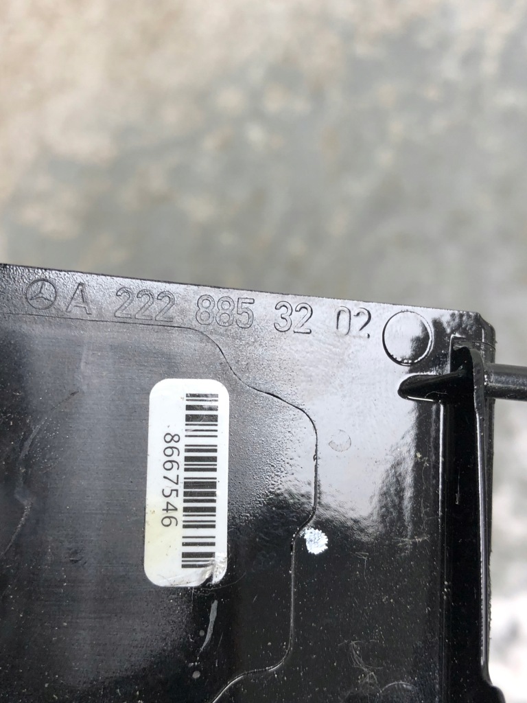 фото №8, Заглушка решетка левый перед mercedes maybach w222 a2228853202