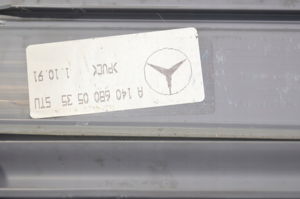 фото №10, Накладка порог перед левая правая mercedes w140 1406800535