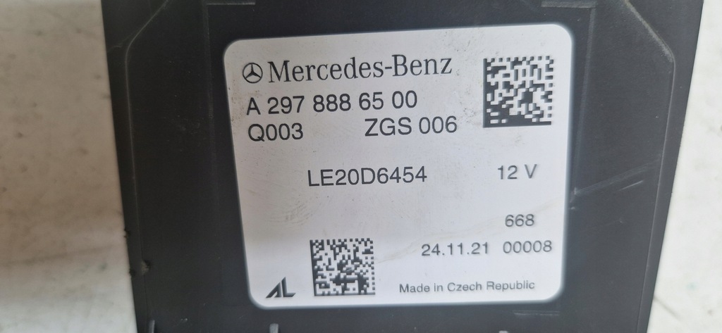 фото №11, Mercedes eqs фара a2978886500 запчасти łódź 21r запчасти бампера перед