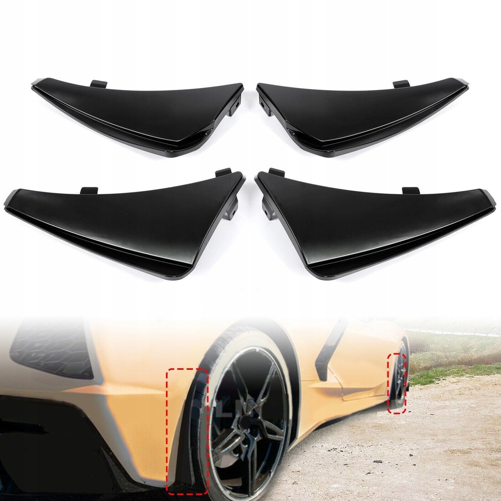 фото №1, Бризковики chevrolet corvette c8 20-23