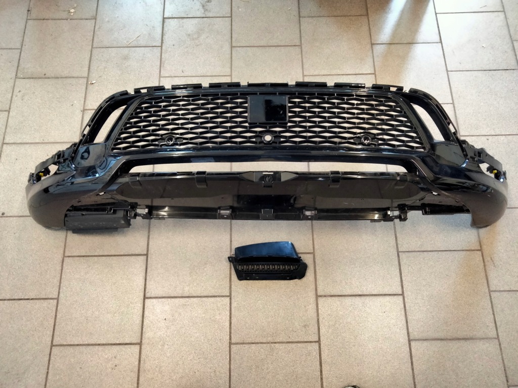 фото №1, Land rover discovery sport dynamic бампер спойлер решітка 19-21