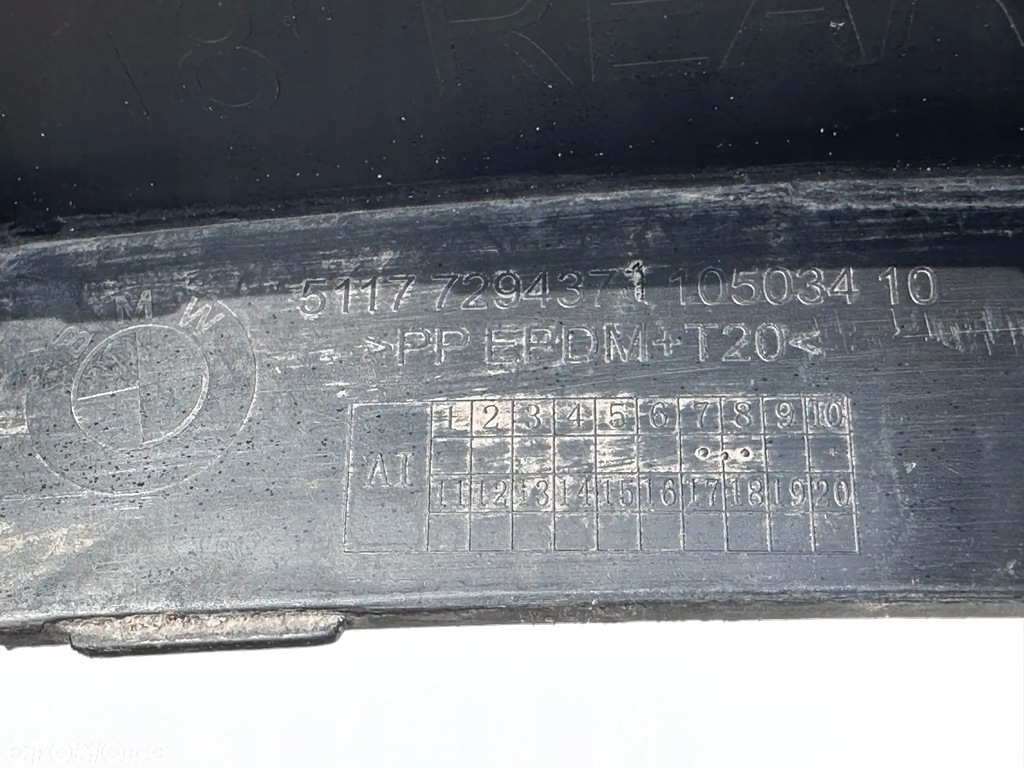 фото №8, Bmw x5 f15 13-17 молдинг накладка крыла левая задняя задняя 7294371