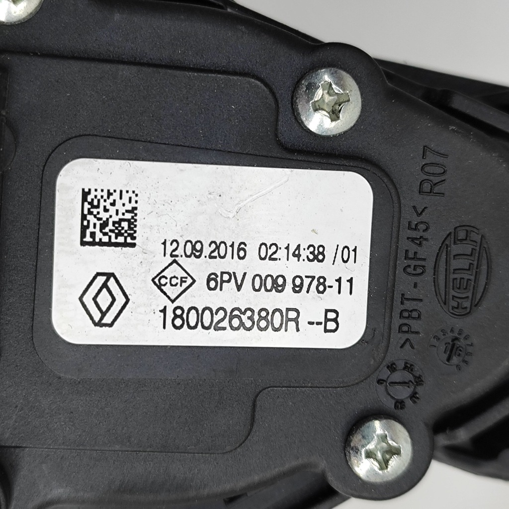 фото №7, Renault clio iv 2013 педаль газа / ускорения