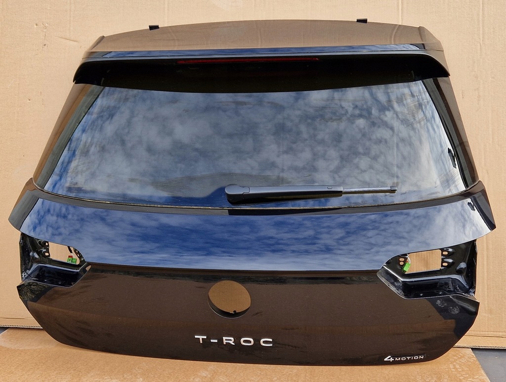 фото №1, Кришка багажника vw t-roc r lift w колір lc9x nowa оригінал