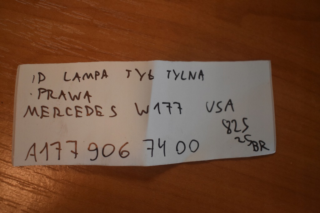 фото №6, Idealna лампа задня задня права mercedes w177 usa 1