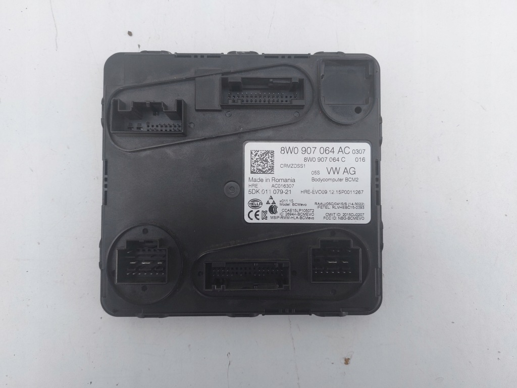 фото №1, Модуль блок управления комфорта bcm2 audi a4 b9 8w0 eu