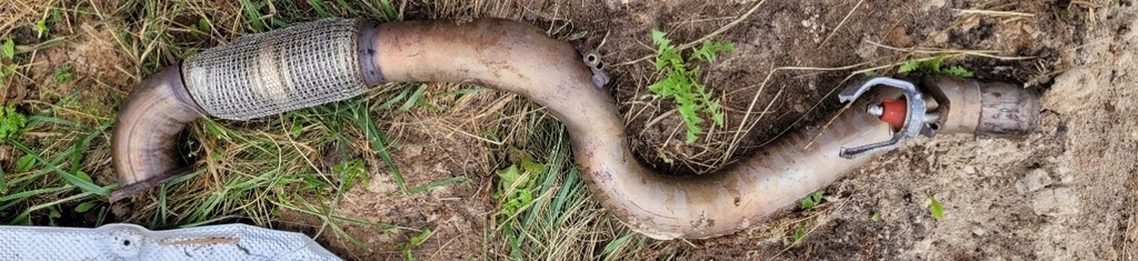 фото №1, Jeep compass lift 21 - труба выхлопная сетка выхлоп 2.0t usa