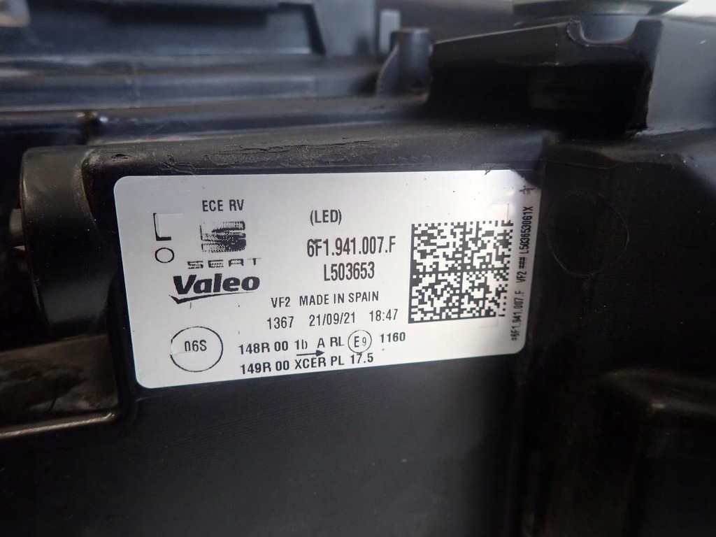 фото №9, Лампа перед ліва seat ibiza v lift 2021- full led