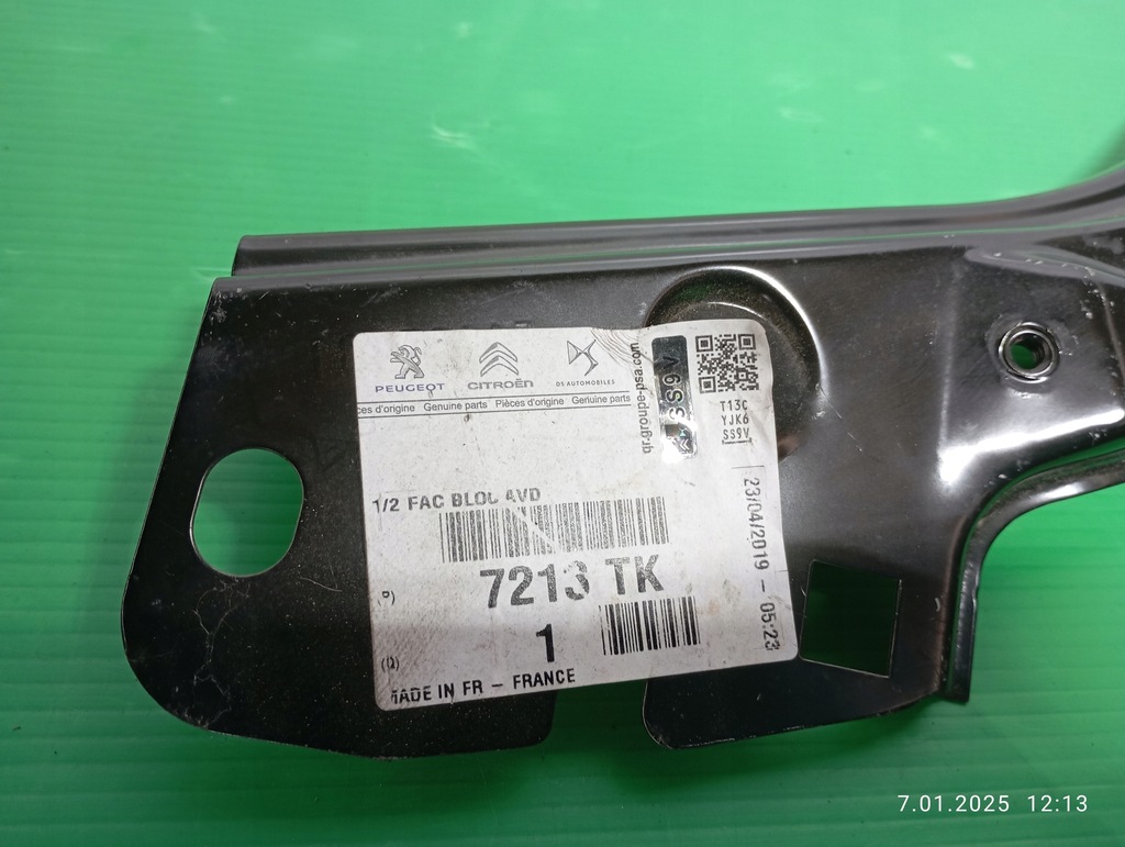 фото №9, Кронштейн кронштейн лампы перед правый fiat scudo expert ii 993410