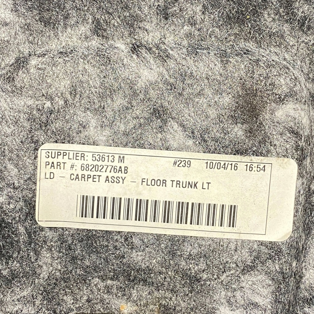 фото №9, Dodge charger 2017 левая сторона обшивка / обивка / багажника