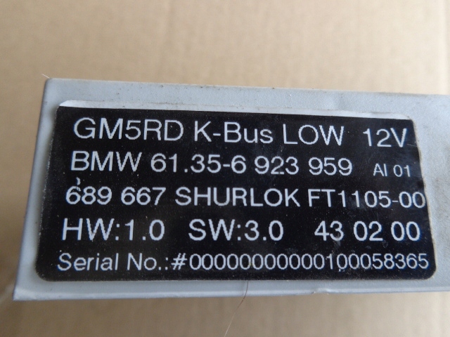 Купить Блок управления модуль комфорта bmw e46 6923959