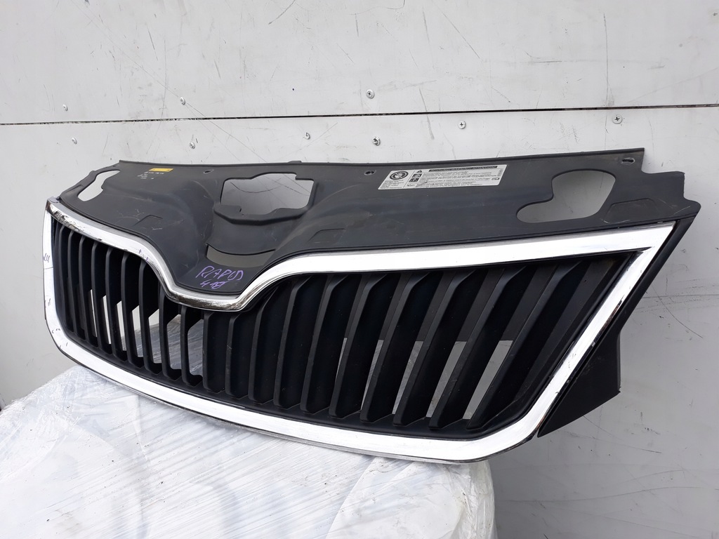 фото №8, Skoda rapid 5ja решётка радиатора решётка радиатора