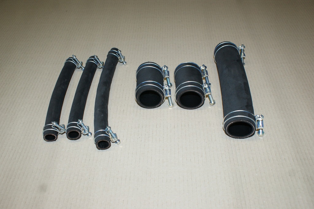 фото №9, Трубы i хомуты радиатора отопителя gaz 69 fso warszawa m20 wąż шланги