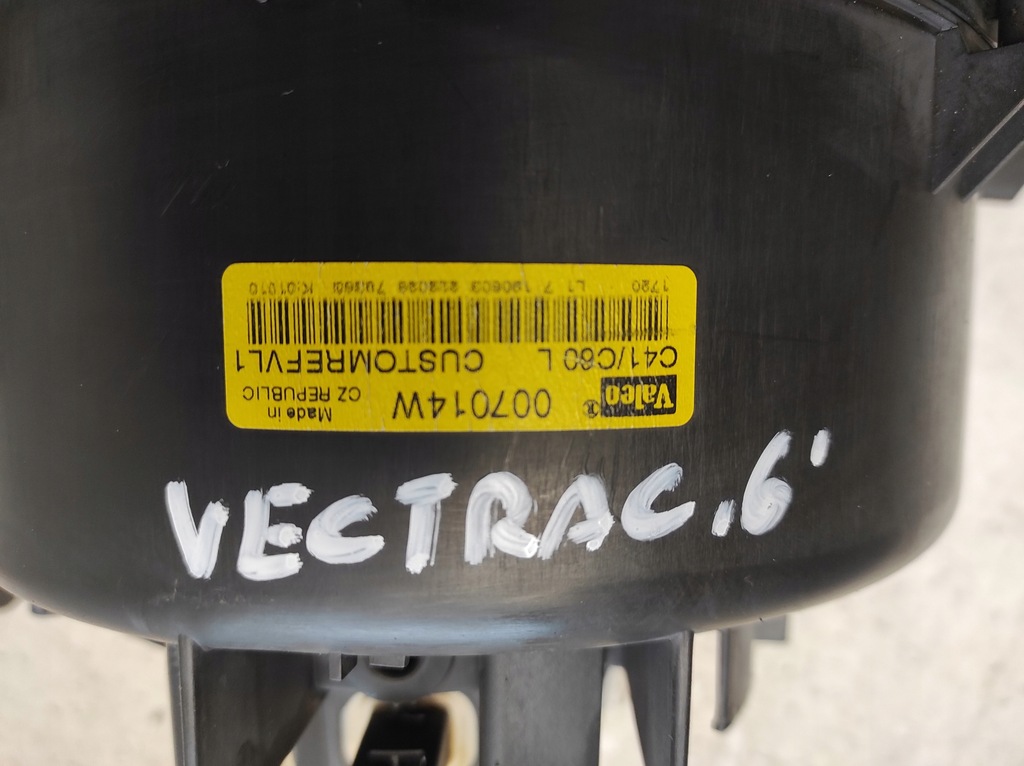 фото №5, Opel vectra c 02- повітродувка обдув 007014w