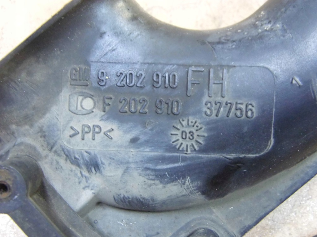 фото №4, Astra ii 1.6b 03' hb труба воздухозаборник воздуха 9202910fh