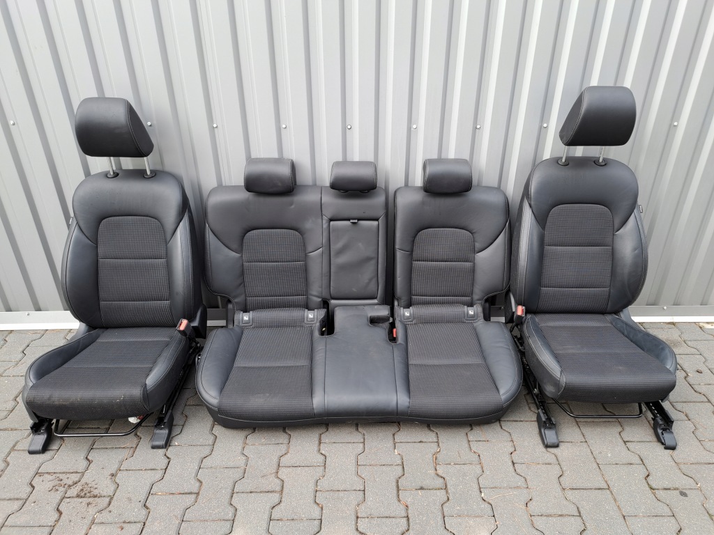 фото №1, Hyundai tucson ii iii сиденья заднее сиденье pol кожа комплект подогрев