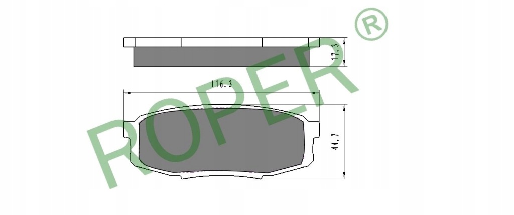 фото №5, Гальмівні колодки гальмівні lexus lx toyota land cruiser