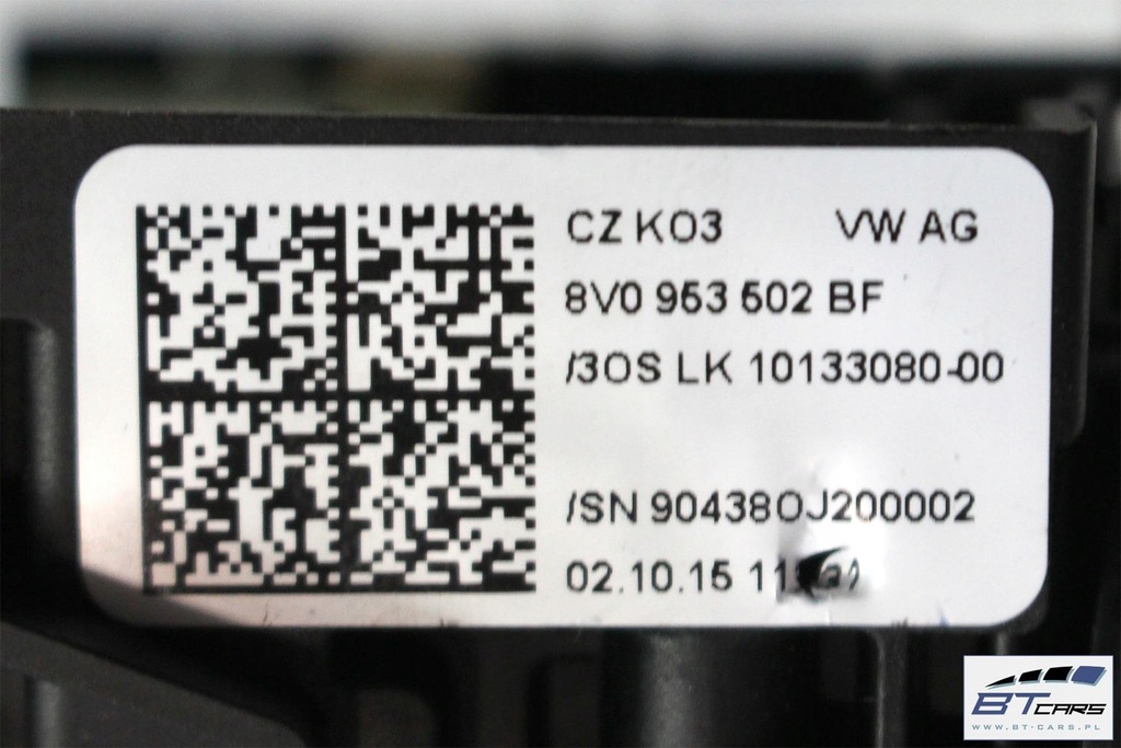 фото №9, Audi a3 fl рычаг переключатели pod руль переключатель руля круиз-контроль 8