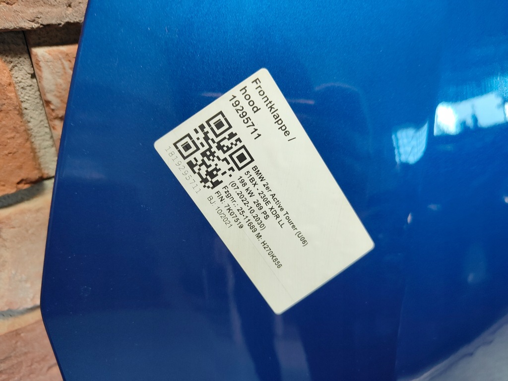 фото №11, Перед капот бампер лампа pas крыло bmw 2 u06 m набор c31 230e гибрид