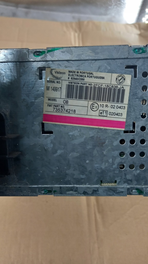 фото №4, Радио fiat stilo 1.9jtd 04r kombi 735374218