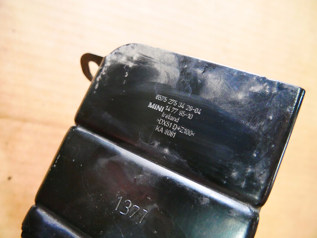 фото №3, Mini r56 r55 r57 r58 alarm сирена сигнализация кронштейн сирена 6970943 2753429