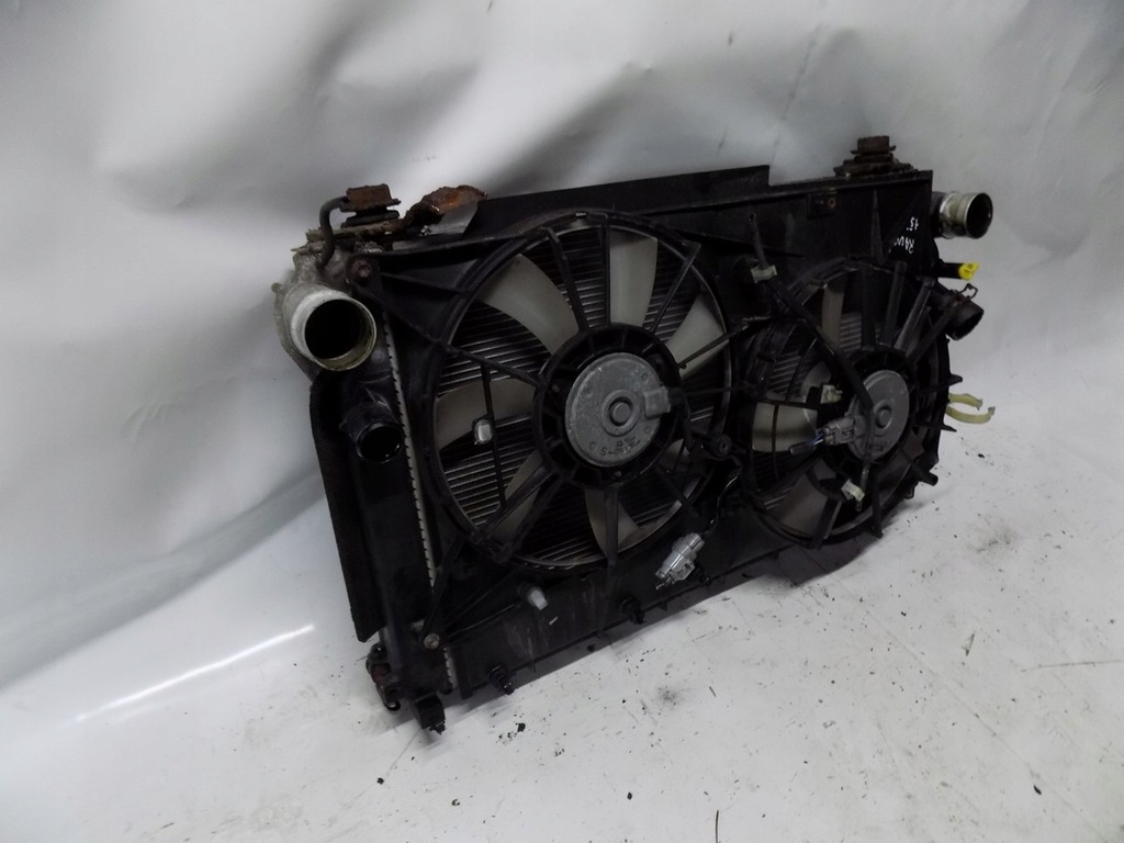 фото №6, Toyota rav4 iii lift 2.2 радіатор вентилятори