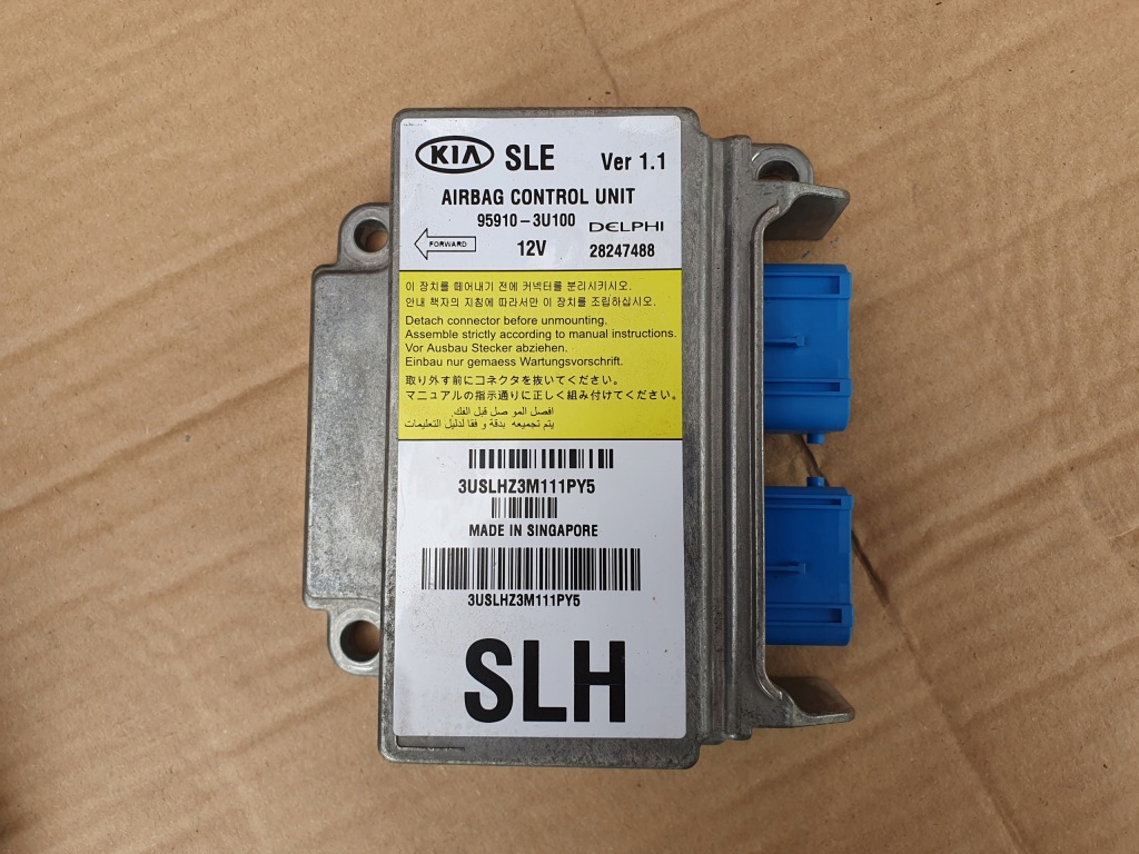 фото №10, Консоль панель приладів приладова pulpit подушка подушка безпеки ремені kia sportage iii uk