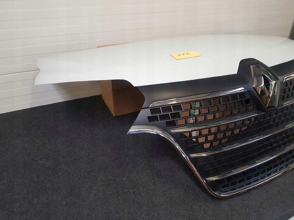 фото №2, Капот крышка передняя решётка радиатора renault master iv