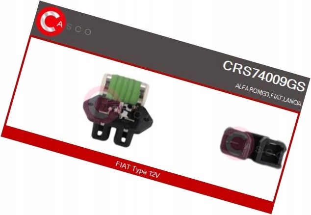 фото №1, Casco crs74009gs резистор предварительный, двигатель электрический вентилятора радиатора