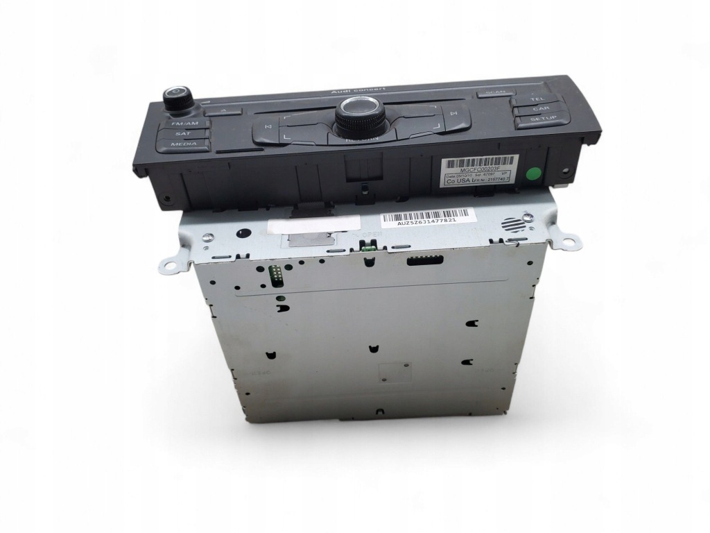 фото №2, Audi s5 8t1035186r панель / радиопроигрыватель cd/dvd/gps