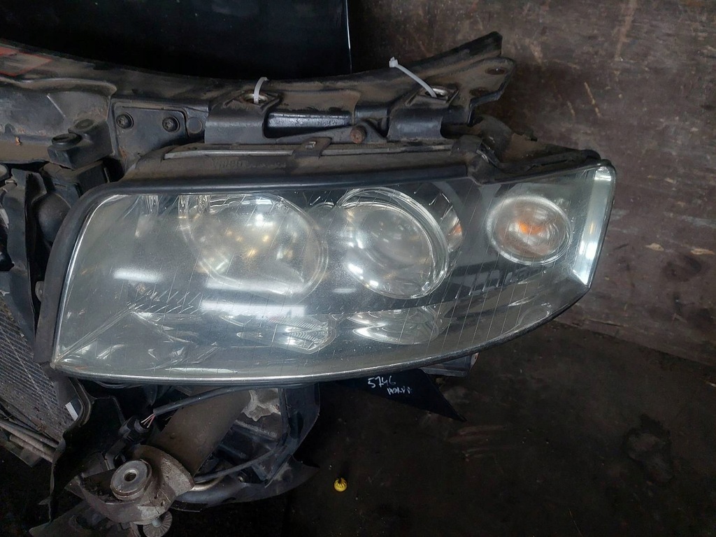 фото №12, Kompletny перед капот бампер лампы pas крылья audi a4 b6 eu ly9b