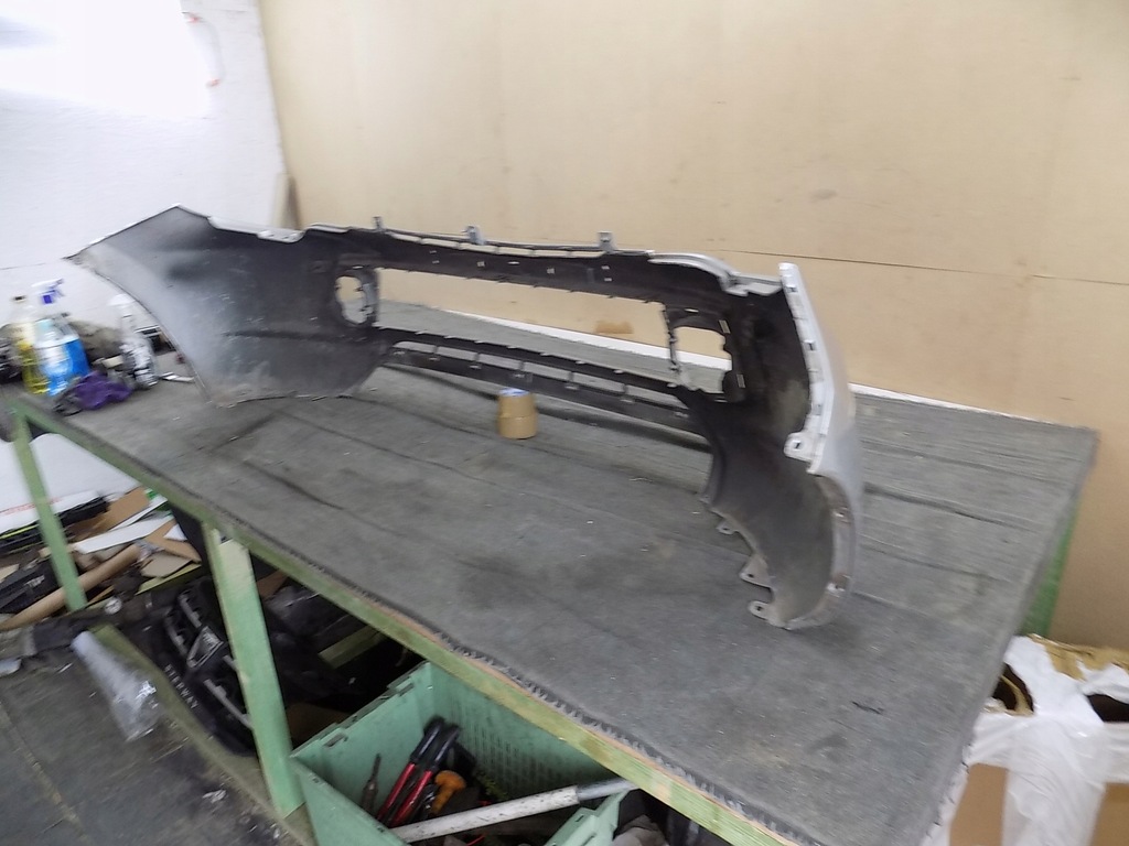 фото №9, Mitsubishi l200 2015- бампер передний перед 6400f763zz