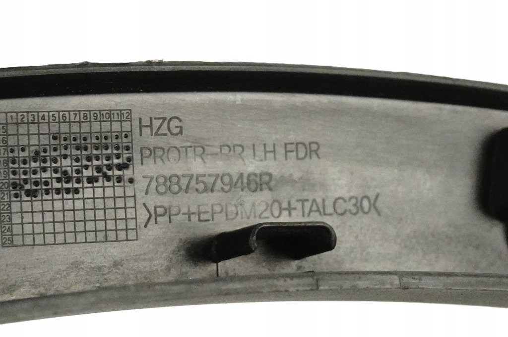 фото №10, Koleos ii 2 16-22 молдинг накладка крыла левая задняя левый задняя ładna